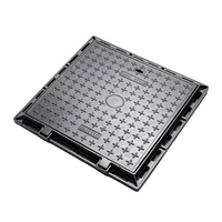 Couvercle de regard D400 robuste rectangulaire pour fosse septique 60x60