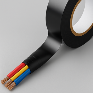 Автомобильный класс ПВХ электроизоляционная лента термостойкая Водонепроницаемая Прочная резиновая клейкая проволока обмоточный рулон - Product Image 2