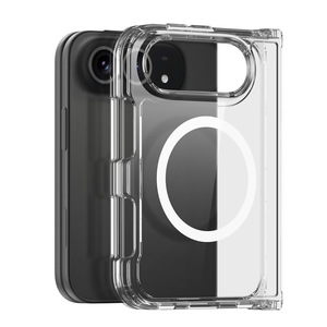 Custodia magnetica <span class=keywords><strong>trasparente</strong></span> per <span class=keywords><strong>iPhone</strong></span> Fold, <span class=keywords><strong>cover</strong></span> posteriore anti-caduta due in uno in TPU per Apple Fold Screen - Product Image 1