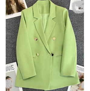 Nova 2024 Primavera Outono <span class=keywords><strong>Blazers</strong></span> Senhoras Terno Casaco Casaco Das Mulheres - Product Image 1