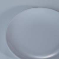 Assiettes en mélamine réutilisables de luxe haut de gamme A5 avec logo personnalisé, design rond classique pour restaurants et fêtes