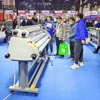 1.6m Machine à plastifier Modèle PET Film Cool Hot Modèle Compresseur d'air avec pompe à air