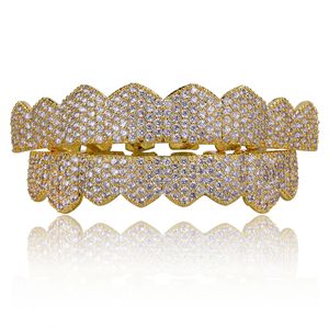 G-067 Europé<span class=keywords><strong>en</strong></span> Américain Vente Chaude Fine <span class=keywords><strong>Piercing</strong></span> Bijoux Véritable Plaqué Or Micro Zircon Dents Incrustées - Product Image 2