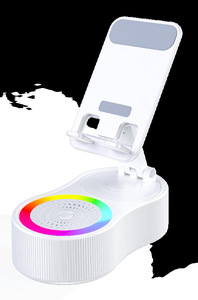 Điện thoại đứng với loa bluetooth 360 ° xoay thiên thần có thể điều chỉnh điện thoại di động chủ với HD âm thanh stereo - Product Image 4