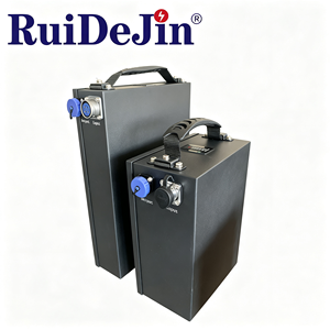 แบตเตอรี่ลิเธียม 60V แบบถอดเปลี่ยนได้สำหรับงานอุตสาหกรรม พร้อมระบบจัดการแบตเตอรี่อัจฉริยะ (BMS) ป้องกันการสั่นสะเทือน เหมาะสำหรับหุ่นยนต์ตรวจสอบน้ำมันและก๊าซอุตสาหกรรมกลางแจ้ง - Product Image 5