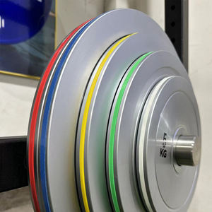 แผ่นปรับน้ำหนัก Powerlifting แผ่นโครเมี่ยม - Product Image 4