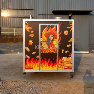 2025 équipement personnalisé restauration de rue commerciale crêpe Taco camion à café remorque alimentaire avec gril - Product Image 5