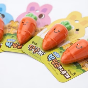 Borrador de Zanahoria de Colores Vibrantes, Duradero y Reutilizable: Adorable, Ecológico y Súper Lindo, Borrador de Lápiz 3D, Artículo de Papelería en Oferta - Product Image 5