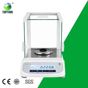 TOPTION Balanza Analítica Electrónica de Alta Precisión de 0.1mg / 200g con RS232, Balanza Profesional de Grado de Laboratorio - Product Image 1