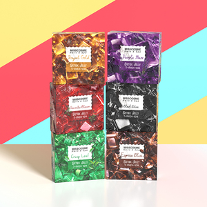 Kit de pédicure spa en gelée exfoliation de luxe de marque privée ensemble de pédicure en gelée avec cristaux en 5 étapes et en une seule boîte - Product Image 4