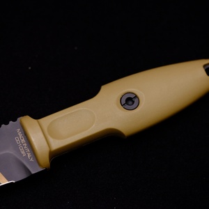 Cuchillo de Combate Táctico Personalizable RE Rome, Hoja de Acero Inoxidable de Alta Calidad, Mango de Goma Fija G10, para Uso Industrial y al Aire Libre - Product Image 4