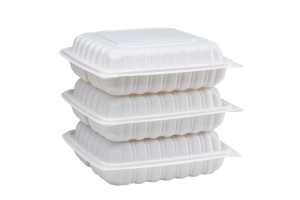 Вынос микроволновая печь <span class=keywords><strong>2</strong></span> отсека PP одноразовый пластиковый безопасный пищевой контейнер - Product Image 5