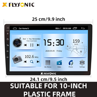 Flysonic — autoradio avec lecteur multimédia, écran 10.1 pouces, 2-din, 1 go + 16 go, OEM, MP5, caméra de recul, contrôle des roues, vidéo, pour voiture