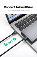 Cable de Extensión USB 3.0 TPE Macho a Macho para Disco Duro, TV Box, Cámara e Impresora con 12 Meses de Garantía
