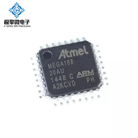 JQW ATMEGA168-20AU QFP-32 AVR MCU 16KB Flash para Impresoras 3D y Robótica, Original, Nuevo, Alta Calidad, Precio Real