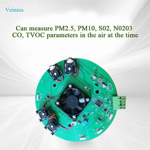 AQS006 Détecteur de poussière laser à capteur ambiant 6 en 1, détecteur de gaz SO2 NO2 O3 CO, testeur de qualité de l'air - Product Image 3