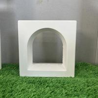 Blocs de ventilation en béton préfabriqué pour la circulation de l'air, préservant l'intimité et la sécurité