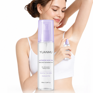 <span class=keywords><strong>Deodorante</strong></span> Spray per Tutto il Corpo Senza Alluminio <span class=keywords><strong>con</strong></span> Lavanda e Rosa, Controllo Odori per 72 Ore, <span class=keywords><strong>con</strong></span> PHA e Ricinoleato di Zinco, per Uomini e Donne - Product Image 1