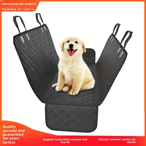 Pronto-Feito <span class=keywords><strong>Pet</strong></span> Car Seat Almofada Traseira Almofada de Algodão Impermeável Anti-Slip Anti-Dirty Características Sólidos Padrões de Impressão para Gatos Cães - Product Image 3