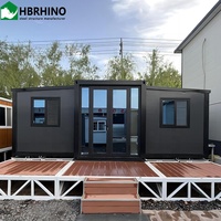 Maison préfabriquée de 20 pieds avec 2 chambres à coucher Maison extensible Maisons conteneurs personnalisées Maison de vie de luxe préfabriquée
