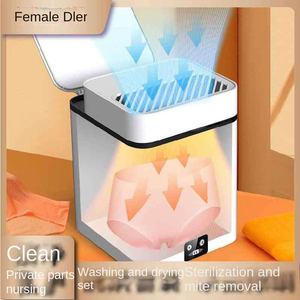 Machine à laver et à sé<span class=keywords><strong>cher</strong></span> automatique électrique USB <span class=keywords><strong>mini</strong></span> portable à ultrasons en plastique, économique et à faible consommation d'énergie, prix d'usine, vente en gros bon marché - Product Image 4
