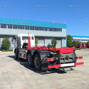 Nuovo Camion Diesel <span class=keywords><strong>per</strong></span> Carichi Pesanti Shandeka con Quattro Cassoni Anteriori e Otto Posteriori, Camion <span class=keywords><strong>per</strong></span> Rifiuti Rimovibile, Prezzo Vantaggioso Direttamente dalla Fabbrica - Product Image 3