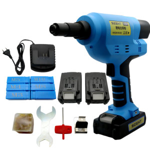 ปืนยิงรีเวทนัท 18V ไร้สาย แบบไร้แปรงถ่าน สำหรับรีเวทนัทขนาด M3-M12 - Product Image 3