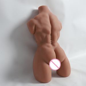 Muñeca sexual de medio cuerpo de la vida Real de alta calidad, Juguetes sexuales de masturbación para mujeres realistas, Torso de muñeca masculina humana con consolador y trasero - Product Image 4