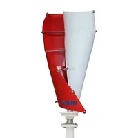 Éolienne verticale à basse vitesse 800w 12v 3 phases 1000w 2000w 3000w 5000w 10kw 24v 48v pour réverbère