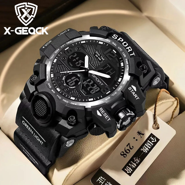 Hot Selling Fashion Digital Electronic Watch Analog Sports Watch Waterproof Multifunctional Luminous Electronic Watch