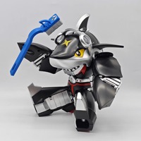 Colección OEM Tjxb002 Xiaobao serie Shark Chili transformación Robot modelo nueva condición Mecha Juguete plástico estrella figuras de acción