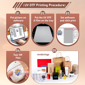 Impresora UV A3 L805, Impresora Plana UV con Barniz y Tinta UV Rotativa para Telas, Acrílico, Metal, Cuero, Botellas, Fundas de Teléfono, etc. - Product Image 4