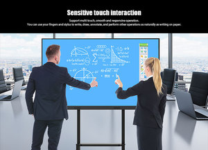 All-in-one จอแสดงผลแอนดรอยด์86นิ้วแบบมัลติทัชไวท์บอร์ดดิจิตอลแบบโต้ตอบการประชุมแผงแบนแบบโต้ตอบ - Product Image 4