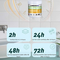 Peinture de rénovation multi-surfaces, revêtement changeant de couleur pour carrelage et céramique, peinture de rénovation pour sols en verre dépoli pour cuisine et salle de bain