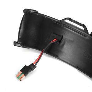 Autodragons Luz de Señal de Giro Dinámica para Espejo Retrovisor, para MK8 2019~, Tira de Luz LED Ámbar Ahumado para Señal de Giro Lateral - Product Image 4