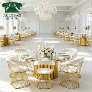 Chaise inclinable de luxe moderne d'acier inoxydable d'accoudoir pour des événements de mariage - Product Image 5