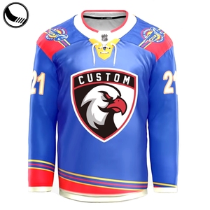 Maßge schneiderte sublimierte reversible <span class=keywords><strong>Junior</strong></span> Hockey Trikots - Product Image 1