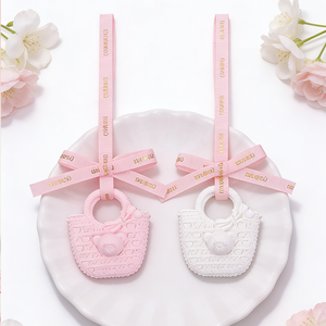 Moderno Diffusore di Aromi a Forma di Orso in Gesso Rosa, Accessorio per Casa e Auto Senza Elettricità - Product Image 3