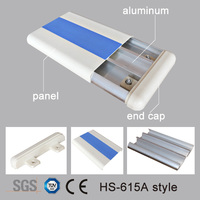 Panel Dinding PVC Aluminium Tahan Api B1 Anti Lembab Dekorasi Rumah Sakit Desain Minimalis Garansi 5 Tahun