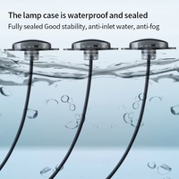 Feux de jour LED ambre pour calandre, 100 % étanches, haute qualité, 12 V CC, personnalisation usine, nouvelle génération, pour usage universel