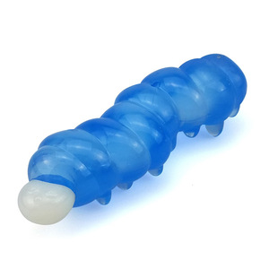 PA Coated <strong>Dog</strong> Chew Teeth Cleaning Stick Eco-Friendly Durable TPR <strong>Worm</strong> Toy From Manufacturer <strong>for</strong> Pet <strong>Dogs</strong> - Product Image 2