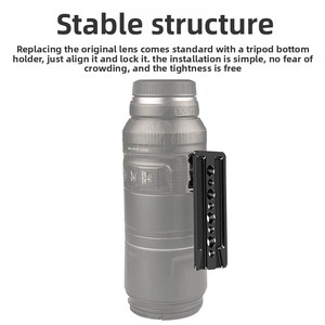 Cho <span class=keywords><strong>Canon</strong></span> RF <span class=keywords><strong>600mm</strong></span>/800mm F11 là STM ống kính cổ áo chân đứng với 38mm arca-swiss Tripod chủ cho phụ kiện máy ảnh - Product Image 4
