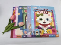 2026 Hersteller Maßgefertigtes Malbuch Wiederverwendbare Notizbuch-Sets Zeichenpapier für Kinder Mädchen Jungen