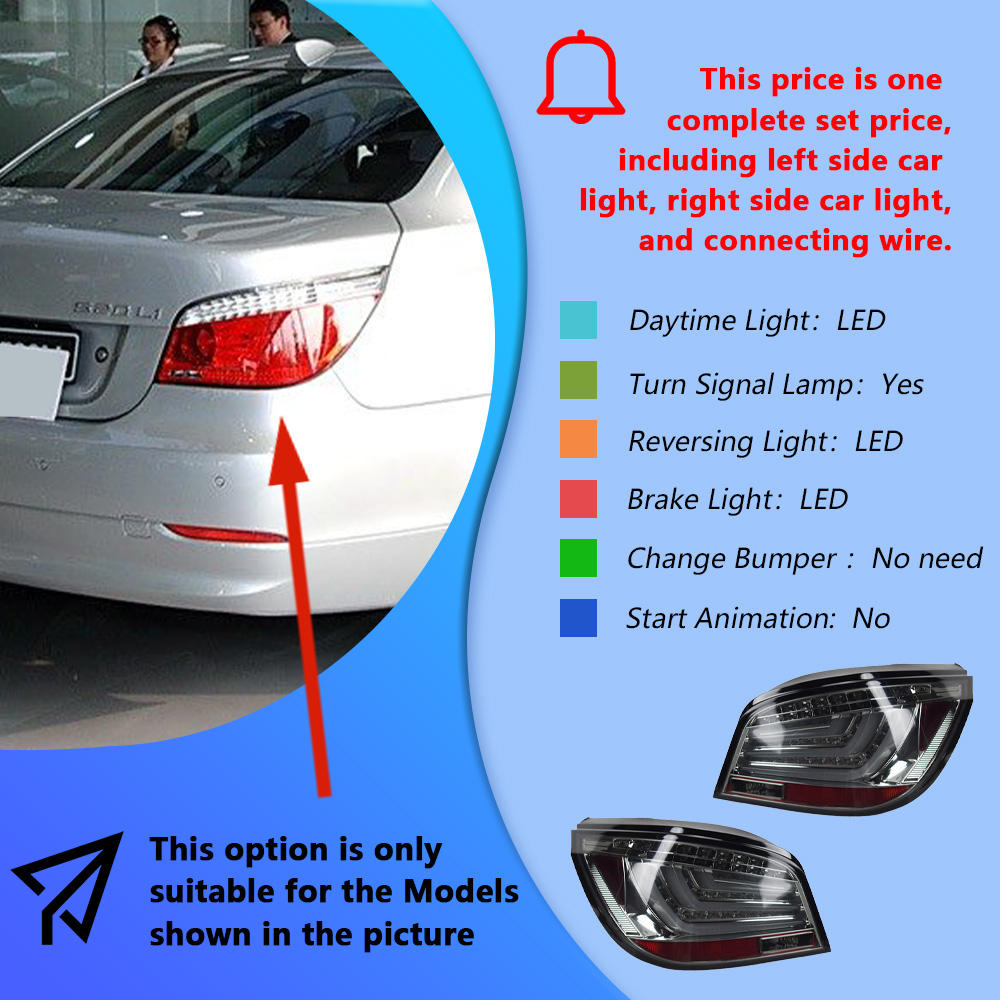 Feu arrière, un ensemble