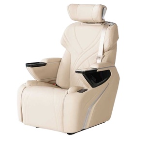 Sedile Auto in Pelle di Lusso Personalizzato per Mercedes Sprinter W447 Vito Alphard, <span class=keywords><strong>Design</strong></span> <span class=keywords><strong>VIP</strong></span> Modificato con Ventilazione Elettrica e Rotazione - Product Image 1