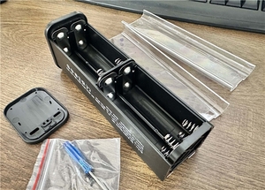 Caja de almacenamiento para baterías 18650 con 8 ranuras, tipo C, para carga DIY, compatible con iPhone, Xiaomi, Huawei y teléfonos móviles. - Product Image 4