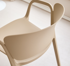 Chaise <span class=keywords><strong>de</strong></span> salle à manger empilable en PP pour l'extérieur, patio et <span class=keywords><strong>jardin</strong></span>, <span class=keywords><strong>fauteuil</strong></span> en <span class=keywords><strong>plastique</strong></span> durable pour projets commerciaux - Product Image 6