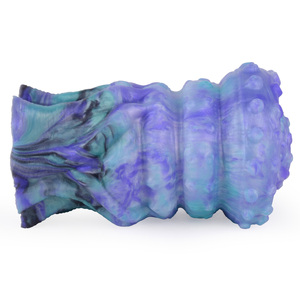 LK-7351 Tentacle Donut Fantasy Creature Silicone Male Stroker, Octopus Design, Single Channel, Strong Enveloping Sensation - Product Image 4