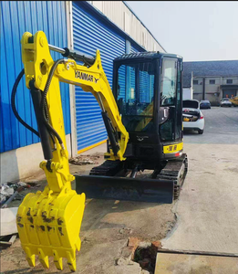 Yanmar VIO35 Mini Crawler Excavator 3Ton Excavators Mini Compact <b>Digger</b> With Digging Bucket breaker - Product Image 5