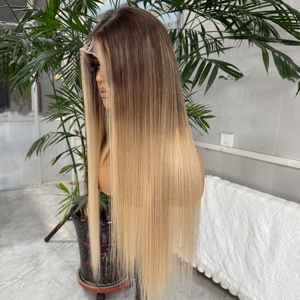 <span class=keywords><strong>Parrucca</strong></span> Completa con Base in Seta, 100% Capelli Umani, <span class=keywords><strong>Parrucca</strong></span> con Base Interamente in Seta, Capelli Cinesi, Nodi Nascosti, Effetto Cuoio Capelluto Naturale, <span class=keywords><strong>Parrucca</strong></span> con Top in Seta per Donne - Product Image 3